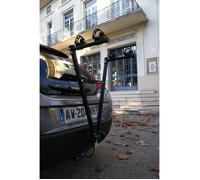 Porte velos sur boule d attelage v buzz 2 velos noir