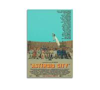 V BY N Poster Asteroid City - Décoration artistique vintage - Décoration de chambre à coucher - 30 x 45 cm - Sans cadre