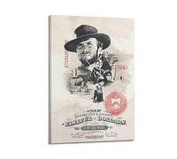 V BY N Poster de film Sergio Leone Spaghetti Western Trilogy (1) Affiche d'art vintage pour décoration de chambre, décoration esthétique, toile pour chambre à coucher, 20 x 30 cm, style cadre