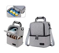 V-COOOL Sac à dos tire-lait compatible avec le sac isotherme Spectra S1 S2 et sac à déjeuner résistant à l'humidité double couche pour les mamans au travail (gris)
