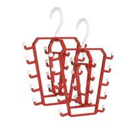 V Double-Sided Closet - Organizer Hanger 18 Hooks 360 Degree Rotating Use