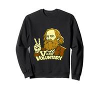 V est pour la Conception volontaire de la philosophie de Lysander Spooner Sweatshirt