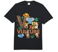 V est pour Les Animaux du Zoo de vautours, Excursion au Zoo, journée au Zoo de la Jungle Comfort Colors Adult Heavyweight T-Shirt