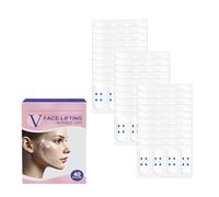 V-Face Lifting Invisible Adhesive Tape,Face Lift Tape Invisible Under Makeup for Older Women,V Lifting Neck Tapes for Lifting Sagging Skin Double Chin Waterproof and Breathable (3boxes)