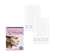V-Face Lifting Invisible Adhesive Tape,Face Lift Tape Invisible Under Makeup for Older Women,V Lifting Neck Tapes for Lifting Sagging Skin Double Chin Waterproof and Breathable (2boxes)