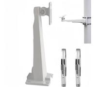 V-Fiabilidad Support mural de sécurité pour caméra de vidéosurveillance, support mural de 27 cm de long, support pour caméra de surveillance dôme PTZ