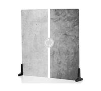 V-Flat World béton glacé/ciment minuit 61 x 61 cm