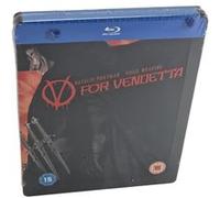 V for Vendetta SteelBook Blu-ray Zavvi Natalie Portman 2500 Ex 2014 [-18] B G