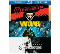 V For Vendetta / Watchmen / Constantine (Triple Feature) [Blu Ray]