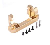 V GEBY Support de Pare-Chocs Avant pour Voiture RC, Modèle de Véhicule Accessoire de Pare-Chocs Avant en Laiton pour Voiture sur Chenilles Traxxas RC