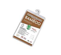 V.I.P. VERY IMPORTANT PILLOW V.I.P. Protège-Matelas en Bambou Coins, Tissu Jacquard bi-élastique, Une Place et demie, Una Piazza e Mezza