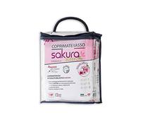 V.I.P. Very Important Pillow V.I.P. Sakura Protège-Matelas avec élastique aux Angles, Tissu Jacquard bi-élastique, pour lit Double, 170 x 200 cm