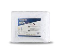 V.I.P. Very Important Wellcare Couette d'hiver matelassée Anti-acariens avec Rembourrage Doux en Fibre cardée de Marque Wellcareprotect (Blanc 200 x 200 cm), 1 Place et demie