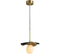 V-intage Loft Salon Europe du Nord Suspension Lampe de Goutte de Meulage à la Main H65 Plafonnier en Cuivre avec Luminaire Suspendu Haute Température,suspension cuisine moderne
