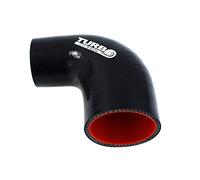 V-MAXZONE M-2194 Coude de réduction en silicone 90 degrés pour turboworks Pro Noir 76-114 mm