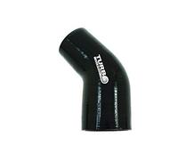 V-Maxzone M-3674 Coude de réduction en silicone 45° Noir 57-63 mm