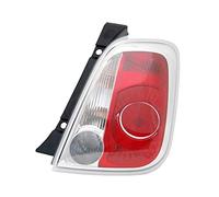 V-MAXZONE PARTS Feu arrière droit compatible avec Fiat 500 2007 2008 2009 2010 2011 2012 2013 2014 2015 VT803P Assemblage de lampe de queue latérale droite côté passager blanc
