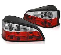 V-MAXZONE PARTS Paire de feux arrière rouges et blancs compatibles avec Peugeot 106 1996 1997 1998 1999 2000 2001 2002 2003 RS-3310 Feu arrière côté conducteur et passager