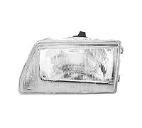 V-MAXZONE PARTS Phare gauche compatible avec Fiat Cinquecento 1991 1992 1993 1994 1995 1996 1997 1998 1999 VP1085L Phare côté conducteur Phares Assemblée Projecteur Phare avant de voiture Chrome LHD
