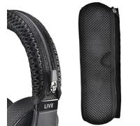 V-MOTA Coussinet de rechange compatible avec casques Pioneer SE-MS9BN SE-MS7BT SE-MS5T, coussinets de réparation, 1 pièce (noir)