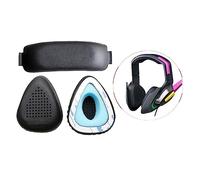 V-MOTA Coussinets compatibles avec casque Razer D.Va Meka, édition exclusive Overwatch - Jeu analogique (RZ04-02400100-R3M1) (coussinets d'oreille + oreillette 1 ensemble)