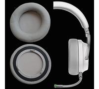 V-MOTA Coussinets compatibles avec Corsair CA-9011186 Virtuoso Wireless Virtual 7.1 RVB - Coussinets de rechange - Pièces de réparation (gris)