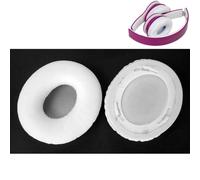 V-MOTA Coussinets compatibles avec les casques Beats Solo 1.0 & Monster Beats Solo & Beats Solo HD, pièces de rechange (1 paire) (blanc)