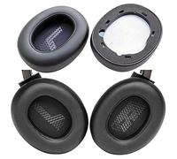 V-MOTA Coussinets de rechange compatibles avec casque JBL Live 650 BT NC sans fil avec suppression du bruit Live650bt nc Noir 92x75 mm