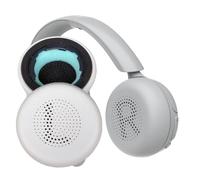 V-MOTA Coussinets de rechange compatibles avec les casques sans fil JLab GO Lux ANC - Coussinets en cuir protéiné plus doux (gris nuage)