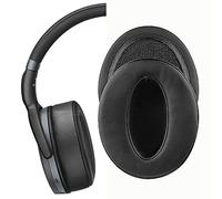 V-MOTA Coussinets de rechange en coton pour casque Sennheiser HD300 HD400S HD4.20 HD4.20S HD4.30 HD4.30I HD4.30G HD4.40 HD4.50 (similicuir)