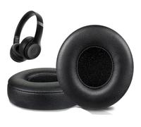V-MOTA Coussinets de rechange en cuir protéiné souple pour casque sans fil Beats Solo 4 (non compatibles avec d'autres modèles) (Noir)
