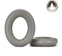 V-MOTA Coussinets de rechange pour casque Sennheiser Accentum Plus, cache-oreilles avec clips intégrés, cuir protéiné gris