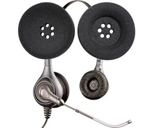 V-MOTA Coussinets d'oreille compatibles avec les casques Poly Plantronics SupraPlus HW251 HW251N HW261 HW261N HW361 HW361N HW261N-DC H251N-CD (mousse améliorée, 1 paire)