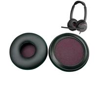 V-MOTA Coussinets d'oreille de rechange compatibles avec les casques EPOS Impact 800 860 860T 700 760T 1000 1030 1031 1060T 1061T, noir