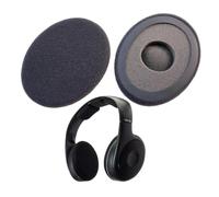 V-MOTA Coussinets en velours pour casque Sennheiser RS 120 / HDR 120 / TR120 RS/TR/HDR (100/110/115/117/119/120/120II/135) Noir
