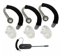 V-MOTA Écouteurs (embouts en silicone + boucles de crochet d'oreille + mousse de rechange) compatibles avec Poly Plantronics Savi CS540 W440 W740 W745 WH500 (petit lot de 3)