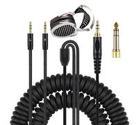 V-MOTA HE400SE Cable Compatible with Hifiman HE4XX / HE400i (3.5mm Plug Version),Susvara, HE1000se, HE1000v2, Arya, Arya Stealth Magnets, Or Ananda Headphones (Dual 3.5mm Plugs)