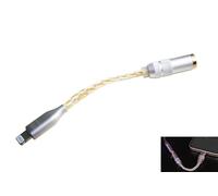 V-MOTA Lightning vers Prise Jack 3,5 mm Compatible avec iPhone 13 Pro Max/12Pro/SE/11/XR/XS/Max/X/8/8P connecté à Un Adaptateur Audio, décodeur numérique, convertisseur AUX pour Casque