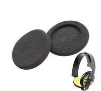 V-MOTA Lot de 2 paires de coussinets de rechange en mousse pour casque Sennheiser HD 420, HD 433, HD 450, HD 480, HD 490, noir