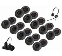 V-MOTA Lot de 20 coussinets compatibles avec les casques Jabra Pro 920 925 930 935 9450 9460 MS Series