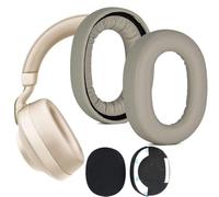 V-MOTA Paire de coussinets de rechange compatibles avec casque antibruit Jabra Elite 85h/Evolve2 85 MS (doré)