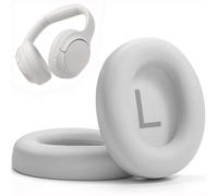 V-MOTA Paire de coussinets de rechange en cuir protéiné pour casque TOZO HT2 (Blanc)