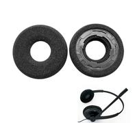 V-MOTA Paire de coussinets de rechange pour casque Yealink UH34, YHD34, YHM341, YHS34, YHD342 Lite, noir (mousse)