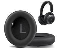 V-MOTA Paire de coussinets en mousse compatibles avec casque Soundcore Space One Pro, FlexiCurve, pliable, S1, noir de jais