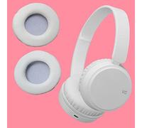 V-MOTA Paire de Coussinets pour Casque JVC HA-S190BT HA-S58BT HA-S30BT HA-S38BT HA-S31M Blanc