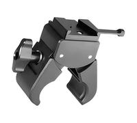V Mount Clamp - ABS Aluminum Alloy 10x3.5x8.23cm | Adjustable Battery Clamp Bracket Support for Cameras | Portable V Mount Battery Holder Clip for Videographers Content Creators Studio Documentary