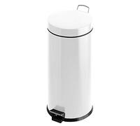 V-Part Poubelle À Pédale - 30 litres - Blanc