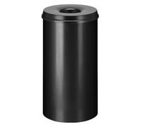 V-Part Poubelle anti-feu Noir 50 litres