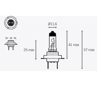 V PARTS Ampoule H7 12V 55W