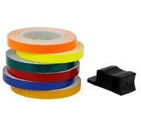 V PARTS Liseré de jantes Bihr 6m x 7mm rouge fluo